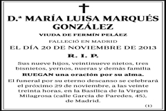 María Luisa Marqués González